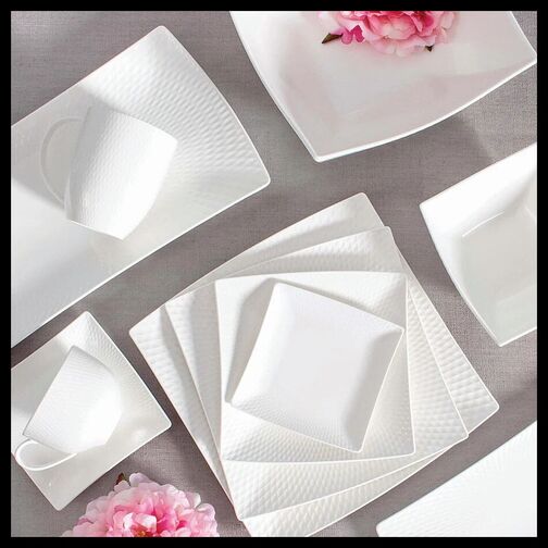 Maxwell & Williams Diamonds Square 48 pc set