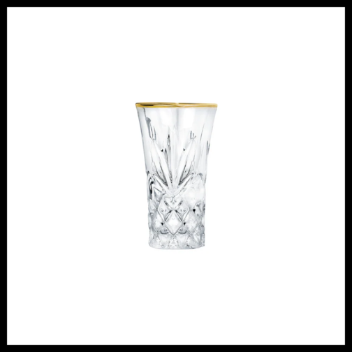 Brilliant Valencay Gold Shot Glasses 60ml