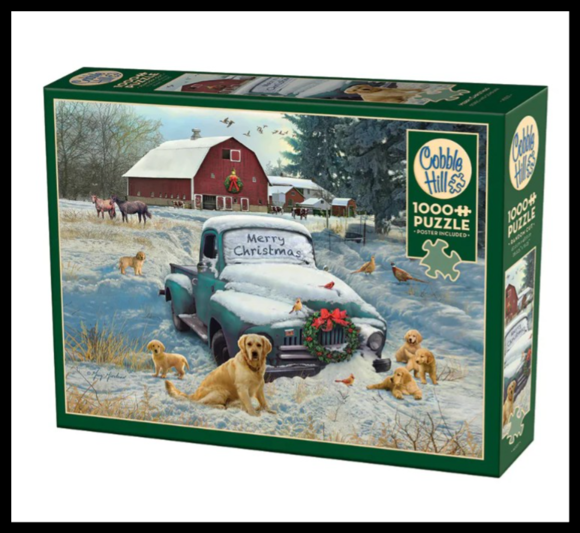 Cobble Hill Puzzle- Merry Christmas