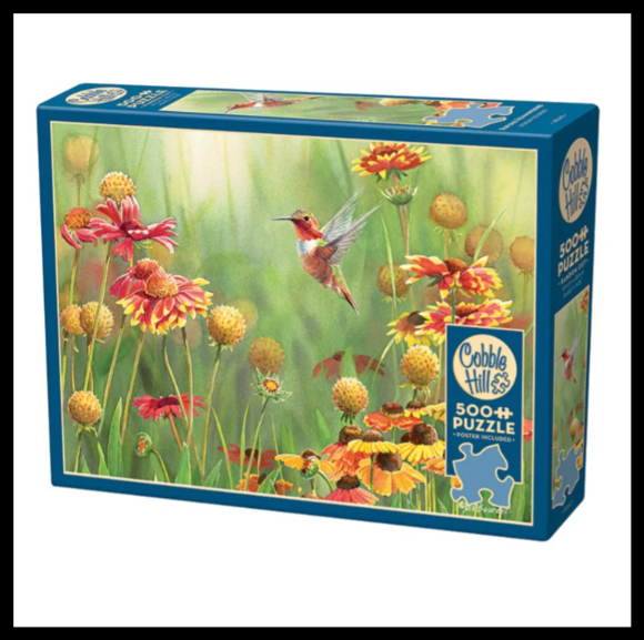 Cobble Hill Puzzle- Rufous Hummingbird