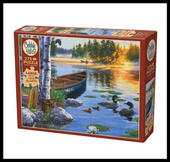 Cobble Hill Puzzle- Morning on the Lake