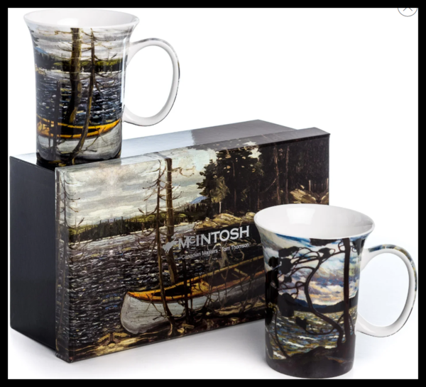 Thomson Canoe & West Wind Mug Pair