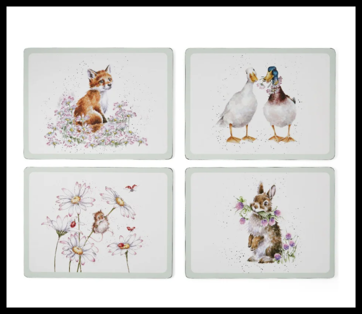 Wrendale Placemats Wildflowers