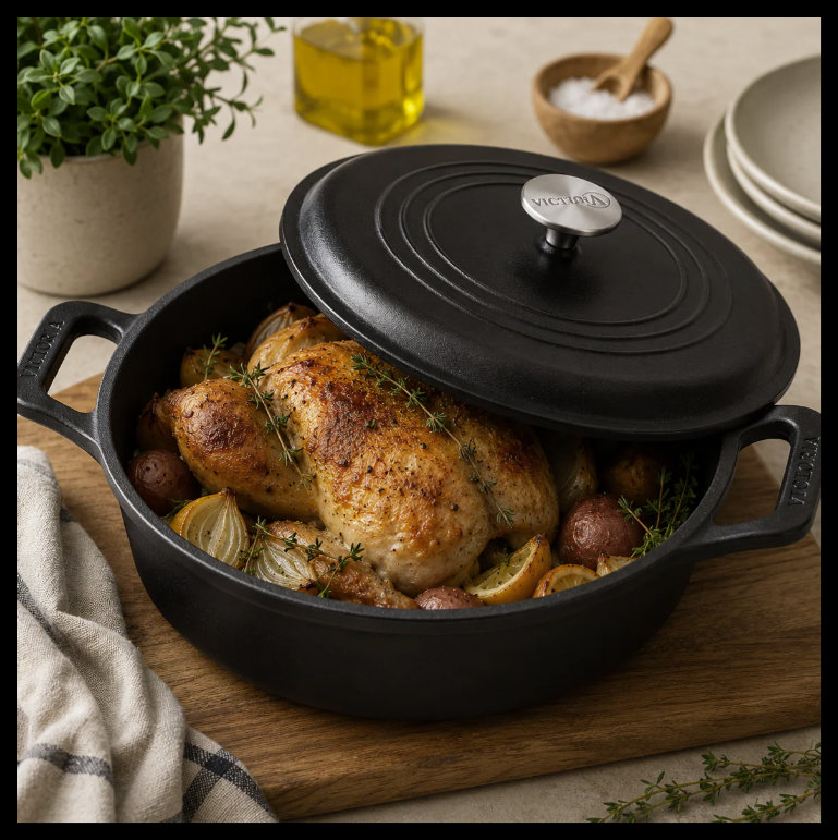 Victoria Dutch Oven 3.8