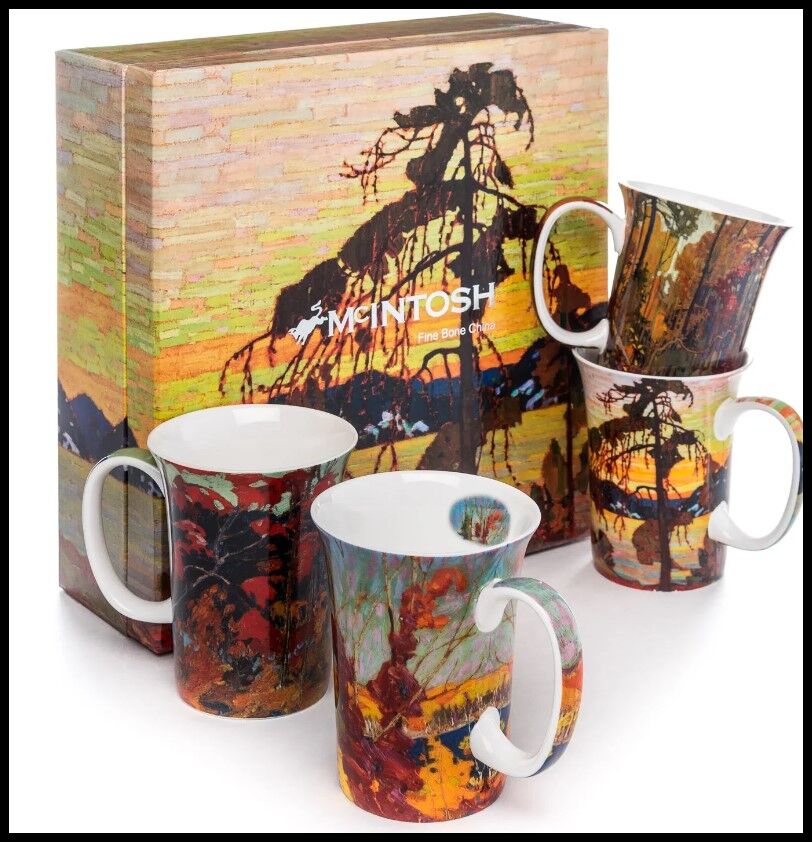 Tom Thomson Set of 4 Mugs